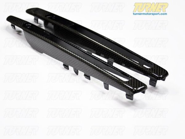 AUTOTECKNIC Carbon Fiber Fender Side Grill Trim Set - E71 X6M BM-0288-CF