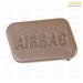 Genuine BMW SRS Airbag Door Emblem - Beige - Left - E36, Z3 51418413217 View 3