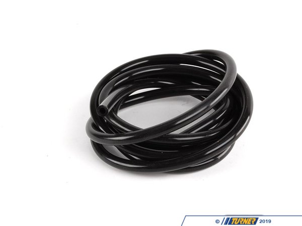 Forge 6MM Silicone Vacuum Hose - Black - 9 Feet vc06b