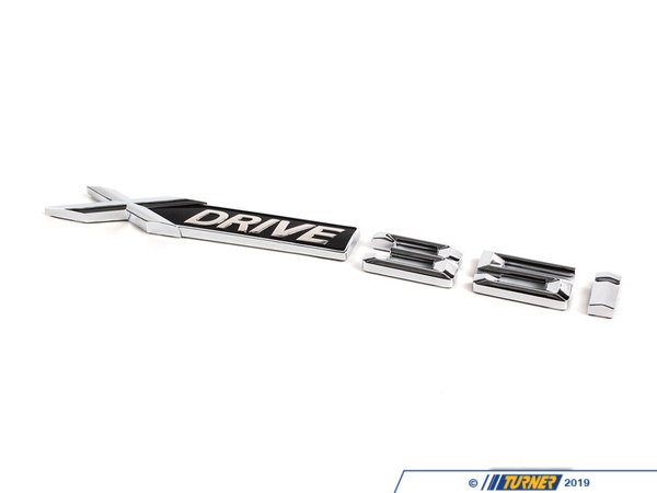 Genuine BMW Model Emblem - X Drive 35I - E71 51147208559
