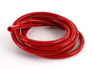 6MM Silicone Vacuum Hose - Red - 9 Feet