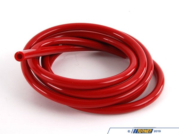 Forge 6MM Silicone Vacuum Hose - Red - 9 Feet vc06r