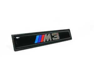 thumbnail interactive-video image 1 of Front Left Door Moulding For BMW E46 Sedan 1999-2005 – Black, Direct Replacement (51138208449) 1 of 4