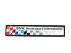 Genuine BMW Motorsport Motorsport International Side Molding Emblem (E36 M3) - (NO LONGER AVAILABLE) 51132264146 View 1