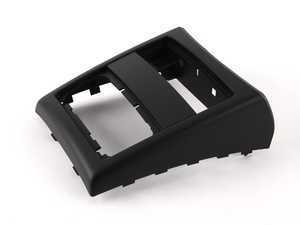 Genuine BMW Rear Console Cover - Schwarz/Black - E90 E91