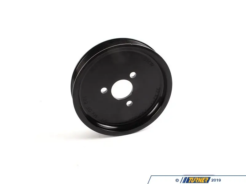 Billet Aluminum Power Steering & Water Pump Pulley Kit For BMW E46 E39 M52TU M54 – Anodized, 1-Year Warranty