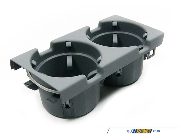 Genuine BMW Gray Cup Holder - E46 51168248504