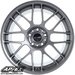 APEX Wheels APEX ARC-8 17x10.5" ET27 Hyper Black Concave Wheel 18.95lbs - (NO LONGER AVAILABLE) ARC817105ET27HBK View 1