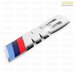 Genuine BMW E9x M3 Rear Motorsport Emblem 51148041901 View 3