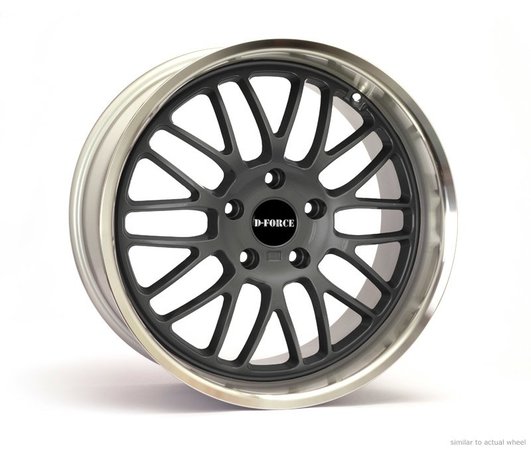 D-Force Wheels D-Force EmPower 18x9.5" ET25 Anthracite Wheel 21lbs - (NO LONGER AVAILABLE) TMS184590