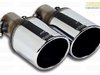 Supersprint MINI R52/R53 02-06 Cooper S Supersprint Exhaust Tips (2x80mm, Rolled Edge) 830626 View 4