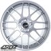 APEX Wheels APEX ARC-8 17x8.5" ET40 Race Silver Wheel 17.2lbs  ARC81785ET40RS View 1