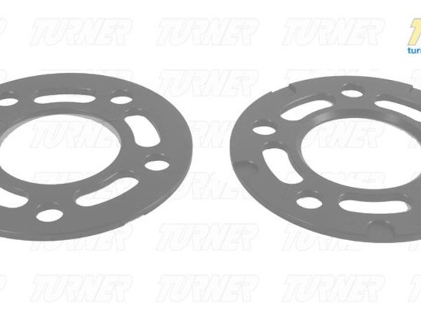 Turner Motorsport Turner BMW 5mm Big Pad Wheel Spacers (Pair) - E70/E71, F02, F06, F07, F10, F12/F13, F22, F25, F3X (Pair) TMS215373