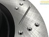 StopTech Cross-Drilled & Slotted Brake Rotors - Front - E60 535/545i/550i & E63/E64 645i/650i (Pair) - (NO LONGER AVAILABLE) 34116763824CDS View 5