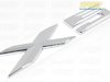 Genuine BMW Trunk Emblem - "x5" -  E53 X5,  E70 X5 51148402675 View 5