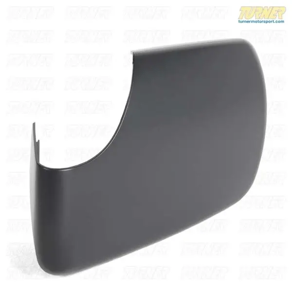 Left + Right Door Mirror Cover Caps For BMW E46 E39 325i 530i 540i 330i 525i Black