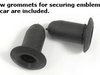 Genuine BMW BMW Trunk Emblem with Grommets For E28, E30, MZ3 51141872969G View 5