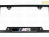 Genuine BMW M5 License Plate Frame Black - (NO LONGER AVAILABLE) 82110147531 View 5