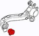 Lemforder Lemforder Rear Trailing Arm Bushings (RTAB) - OEM Rubber - E36, E46, Z4 (Pair) 33326770817gKT1 View 5