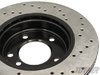 StopTech Cross-Drilled Brake Rotors - Rear - E90 330i/Xi, E9X 335i/Xi (pair) - (NO LONGER AVAILABLE) 34216764655CD View 5