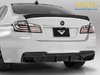 Vorsteiner Vorsteiner Rear Carbon Fiber Diffuser - F10 5 Series w M-Sport Bumper - (NO LONGER AVAILABLE) TMS12241 View 6