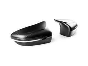 Akrapovic Carbon Fiber Mirror Cap Set - Matte - F90 M5