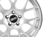 BBS 19" CH-R Wheels - Square Set Of Four CH129SPOKT View 3