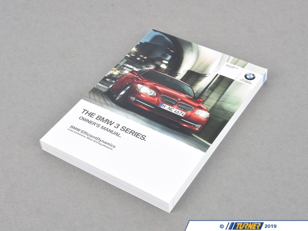 Genuine BMW Owner's Manual W/ Idrive - E92, E93 01402918616