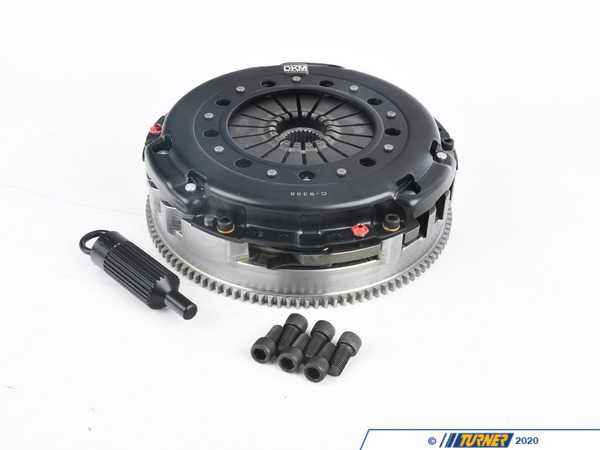 DKM Stage 3 Performance Twin Disc Clutch Kit - Single Mass Flywheel - E8X E9X F2X F3X MS-006-076