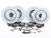 Packaged by Turner Rotor and Pad Replacement Package - Front And Rear - E46 323i/Ci 325i/Ci 328i/Ci E46RPRPKT View 1