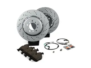 Rotor And Pad Replacement Package - Front - E9X M3, E82 1M Coupe