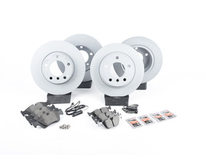 Rotor And Pad Replacement Package - Front And Rear - E36 318i/is/ic 323is 325i/is/ic 328i/is