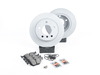 Packaged by Turner Rotor And Pad Replacement Package - Rear - E36 318i/is/ic 323is 325i/is/ic 328i/is E36RPRPKT3 View 1