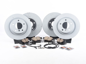 Rotor And Pad Replacement Package - Front And Rear - E9X 325 328 (up To 09/2007)