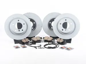 Rotor And Pad Replacement Package - Front And Rear - E9X 325 328 (up To 09/2007)