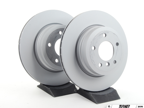 Zimmermann Zimmermann Rear Brake Rotor Pair - E82 E88 135i 34216778649