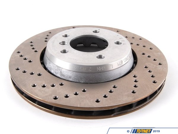 Genuine BMW Genuine BMW Brake Disc, Ventilated, Perf - 34110431905 - (NO LONGER AVAILABLE) 34110431905