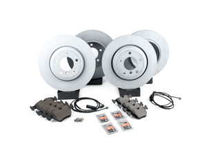 Rotor And Pad Replacement Package - Front And Rear - E46 330i/Ci/xi