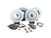 Packaged by Turner Rotor And Pad Replacement Package - Front And Rear - E46 330xi e46xrprpKT4 View 1