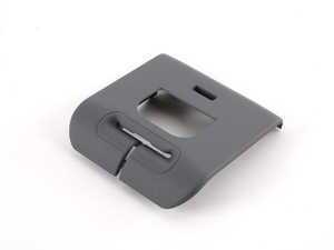 Genuine BMW Gray Seat Belt Covering - Rear