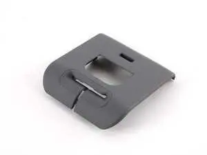 Genuine BMW Gray Seat Belt Covering - Rear