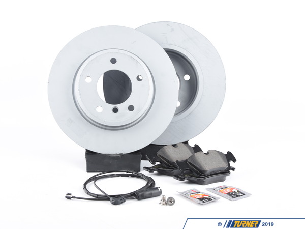 Packaged by Turner Rotor And Pad Replacement Package - Front - E46 325xi e46xrprpKT2