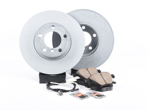 Rotor And Pad Replacement Package - Front - E9X 328xi (09/2007+), E84 X1 28i (04/2012+)
