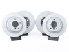 Packaged by Turner Rotor And Pad Replacement Package - Front And Rear - F22 228 230, F30/32 328 330 428 430 (w/ Standard Brakes) F3XRPRPKT View 3