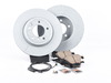 Packaged by Turner Rotor And Pad Replacement Package - Front - E46 330xi e46xrprpKT5 View 1