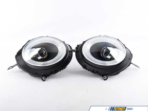 Spec-D Tuning MINI R56 Projector Black V2 LED DRL Headlights - Pair 2LHP-MINI06JM-V2-TM 2LHP-MINI06JM-V2