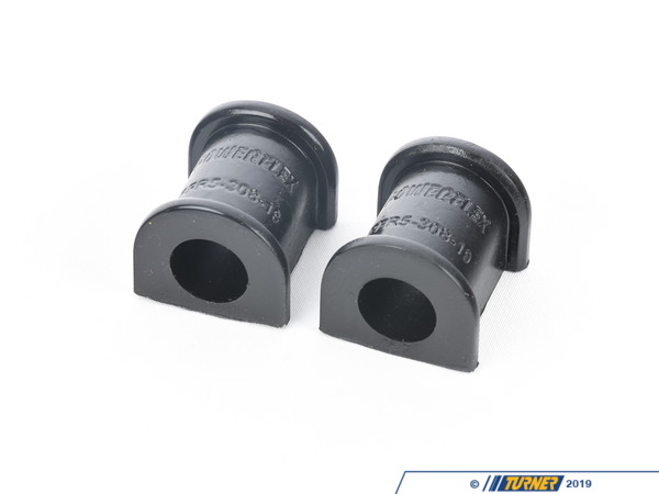 Powerflex Black Series BMW E30 / E28 / E24 - Race Rear Sway Bar Bushing Set - 19mm - Black Series - PFR5-308-19 PFR5-308-19Bx2