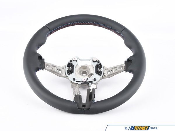 Genuine BMW M Sports Steering Wheel Leather - F80, F82, F83, F87 32307847606