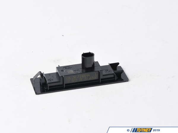 Genuine MINI LED License Plate Light Assembly 63267193294