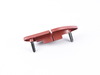 Genuine BMW Seat Belt Outlet Cover - Right - Vermillion Red - F12, F13 52207266304 View 2